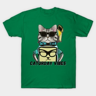 Caturday Vibes T-Shirt